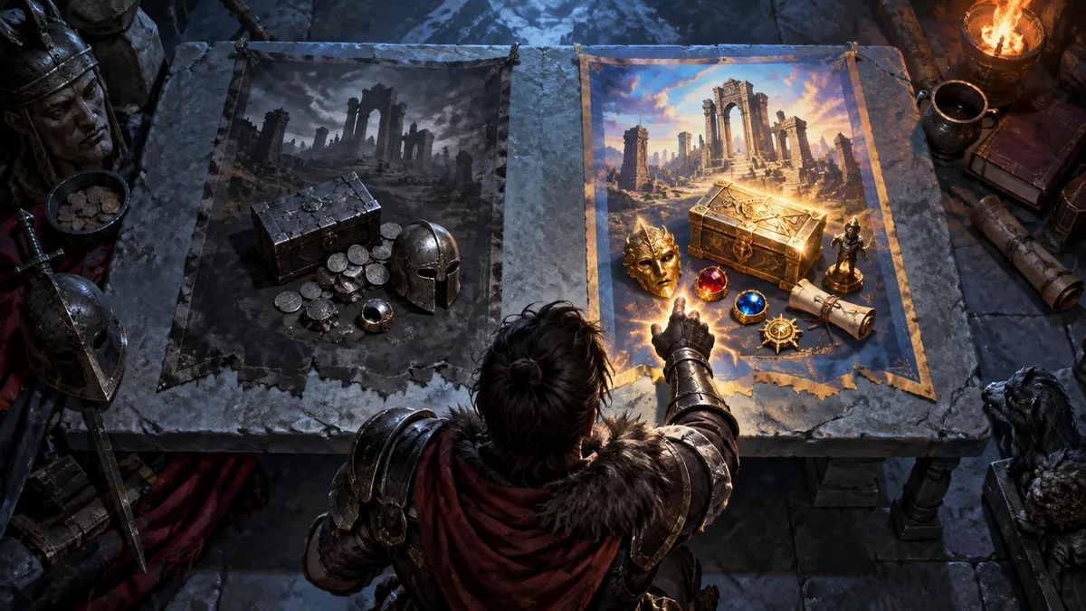 Illustration of the article section: Path of Exile 2 Patch 0.5.5 and 0.5.5b: New League Changes, Trial of Chaos Rework, and Fixes